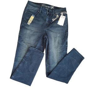 Seven 7 high rise skinny denim jeans 8 new
